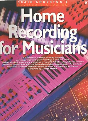 Imagen del vendedor de Home Recording for Musicians a la venta por Warren Hahn