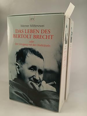 Das Leben des Bertolt Brecht:.[Neubuch] oder Der Umgang mit den Welträtseln / 2 Bände im Schuber