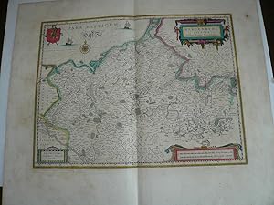 Mecklenburg, anno 1647, G.Blaeu, Karte, lat. Rückentext. Kupferkarte, verlegt bei G. Blaeu, anno ...