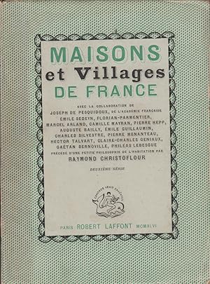 Seller image for Maisons et Villages de France for sale by Librairie l'Aspidistra