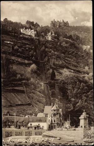 Seller image for Ansichtskarte / Postkarte Lynmouth Devon South West England, The Lift, Aufzug for sale by akpool GmbH
