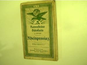 Rheinprovinz - Ravensteins Bürokarte 1:300000;