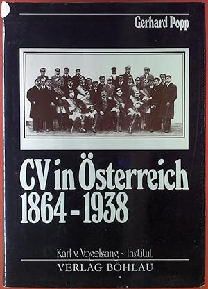 Seller image for CV in sterreich 1864 - 1938. Organisation, Binnenstruktur u. polit. Funktion. for sale by biblion2