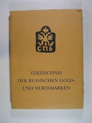 Verzeichnis der russischen Gold- und Silbermarken