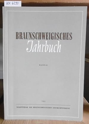 Bild des Verkufers fr Braunschweigisches Jahrbuch. Band 66. zum Verkauf von Versandantiquariat Trffelschwein
