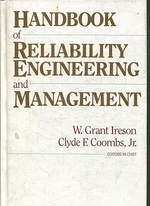 HANDBOOK OF RELAIBILITY ENGINEERING AND MANAGEMENT.