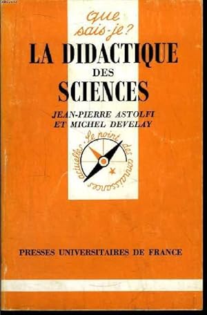 Bild des Verkufers fr Que sais-je? N 2448 La didactique des sciences zum Verkauf von Le-Livre