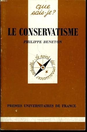 Imagen del vendedor de Que sais-je? N 2410 Le conservatisme a la venta por Le-Livre