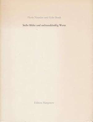 Seller image for Sechs Bilder und sechsunddreiig Worte. for sale by Antiquariat Querido - Frank Hermann