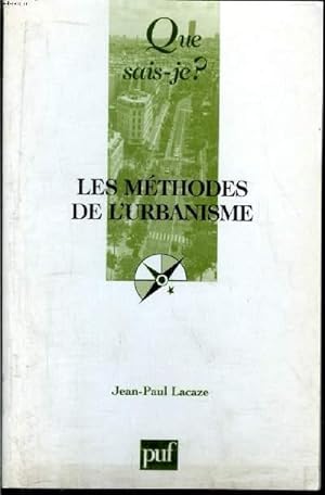 Seller image for Que sais-je? N 2524 Les mthodes de l'urbanisme for sale by Le-Livre