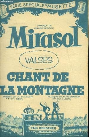 Seller image for Mirasol / Chant de la montagne for sale by Le-Livre