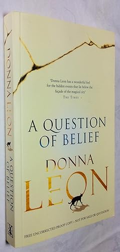 Seller image for A Question of Belief for sale by Hadwebutknown