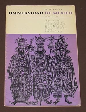 Immagine del venditore per Revista De La Universidad De Mxico. Enero De 1962 venduto da Librera Urbe
