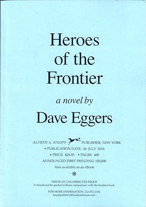 Imagen del vendedor de Heroes of the Frontier a la venta por Kenneth Mallory Bookseller ABAA