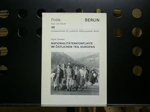 Bild des Verkufers fr Nationalittenkonflikte im stlichen Teils Europas zum Verkauf von Antiquariat im Kaiserviertel | Wimbauer Buchversand