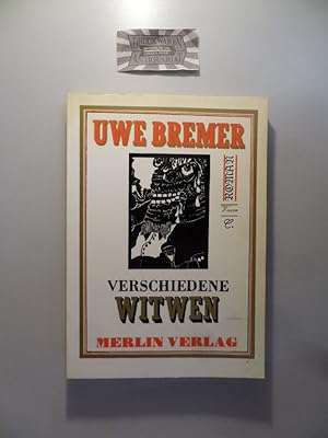 Image du vendeur pour Verschiedene Witwen: Roman in 7 Kapiteln mit 12 Holzschnitten. mis en vente par Druckwaren Antiquariat