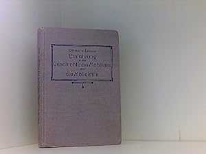 Imagen del vendedor de Einfhrung in die Geschichte des Mobilars und die Mbelstile / Von Othmar v. Leixner a la venta por Book Broker