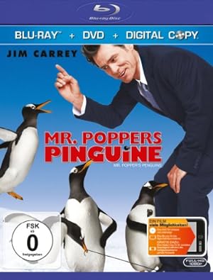 Bild des Verkufers fr Mr. Poppers Pinguine [Blu-ray] zum Verkauf von NEPO UG