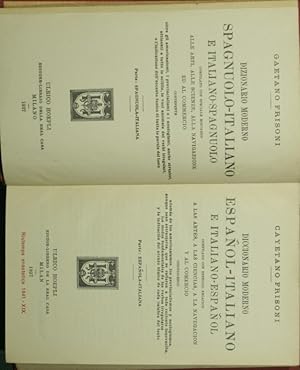 Seller image for Diccionario moderno espanol-italiano e italiano-espanol. Parte: Espanola-Italiana for sale by Antica Libreria Srl