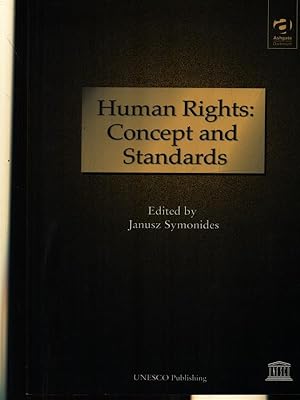 Imagen del vendedor de Human rights: concepts and standards a la venta por Librodifaccia
