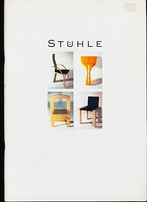 Seller image for Sthle : Wettbewerb fr Handwerk und Design. Katalog zur Sonderausstellung in den Museen der Stadt Deggendorf, 29.5. - 18.10.1998 for sale by Antiquariat Peda