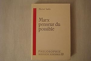 Imagen del vendedor de Marx Penseur Du Possible a la venta por Librairie Historique Kerizel