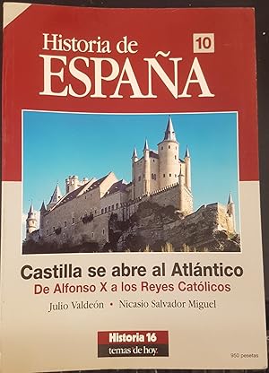 Bild des Verkufers fr Historia de Espaa Historia 16 n 10. Castilla se abre al Atlntico. De Alfonso X a los Reyes Catlicos zum Verkauf von Librera La Candela