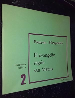 Image du vendeur pour El evangelio segn san Mateo mis en vente par Librera La Candela