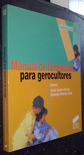 Imagen del vendedor de Manual de formacin para gerocultores a la venta por Librera La Candela