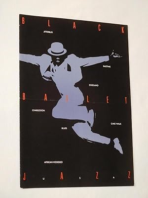 Bild des Verkufers fr Programmzettel Gastspiel Black Ballet Jazz USA 1988. [SPIRITUALS, GOSPEL AND DANCES]. Knstler. Direktor/ Choreographie: Chester Whitmore, Songs: Trina Parks. Mit Gary White, Carolyn McPherson, Phyllis Kent, Chester Whitmore, Cassandera Crump, Nanci Fletcher, Raymond Lewis, Reggie Thornton, Joel Luna zum Verkauf von Fast alles Theater! Antiquariat fr die darstellenden Knste