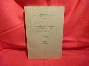 Imagen del vendedor de Les priodiques lorrains antrieurs  1800, histoire et catalogue. a la venta por alphabets