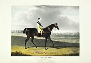 Bild des Verkufers fr Portraits of the Winning Horses of the Great St. Leger Stakes. From the year 1815 to the present year inclusive. zum Verkauf von Antiquariat INLIBRIS Gilhofer Nfg. GmbH