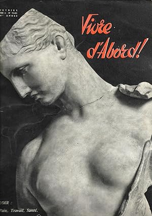 Seller image for Revue "Vivre d'abord !" n70, juillet-aot 1960 for sale by Bouquinerie "Rue du Bac"