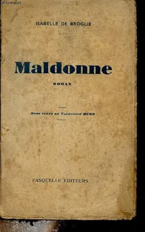 Image du vendeur pour Maldonne - roman. mis en vente par Le-Livre