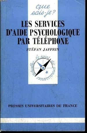 Seller image for Que sais-je? N� 2682 Les services d'aide psychologique par t�l�phone for sale by Le-Livre
