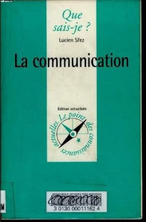 Image du vendeur pour Que sais-je? N 2567 La communication mis en vente par Le-Livre