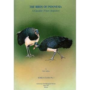 Seller image for The Birds of Indonesia- A Checklist [Peters' Sequence] for sale by Buteo Books
