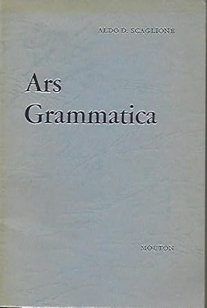 Immagine del venditore per Ars Grammatica venduto da Messinissa libri