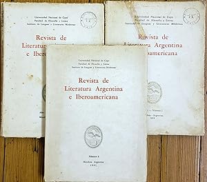 Seller image for Revista de Literatura Argentina e Iberoamericana for sale by Chaco 4ever Books