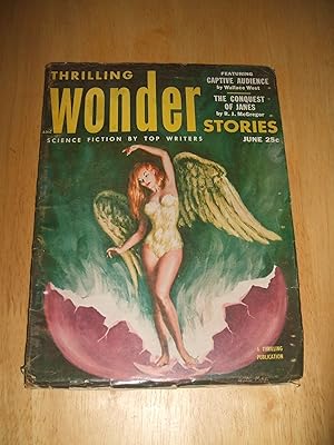 Bild des Verkufers fr Thrilling Wonder Stories June 1953 zum Verkauf von biblioboy