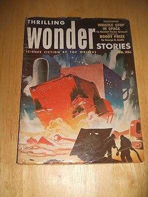 Bild des Verkufers fr Thrilling Wonder Stories August 1953 zum Verkauf von biblioboy