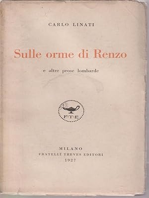 Bild des Verkufers fr Sulle orme di Renzo zum Verkauf von Librodifaccia