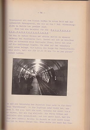 Englandfahrt 1963 der Schadowschule. Vom 26.6. bis 26.7. (Zu Gast bei der Wallasey Grammar School).