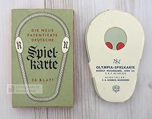 Olympia-Spielkarte - Rudolf Nussgruber - Die neue patentierte deutsche Spielkarte - 36 Blatt - D....