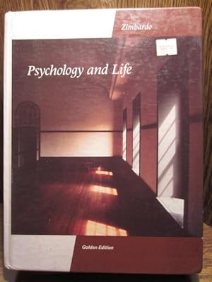 Image du vendeur pour PSYCHOLOGY AND LIFE (12th edition) mis en vente par The Book Abyss