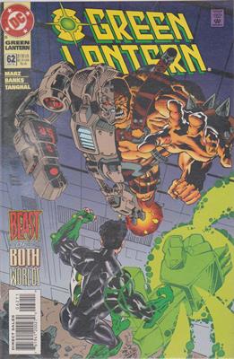 Green Lantern # 62 / MAY 95 / Beast of both Worlds