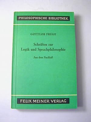 Seller image for Schriften zur Logik und Sprachphilosophie for sale by Antiquariat Fuchseck