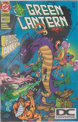 Green Lantern # 58 / JAN 95 / Chaos Alley