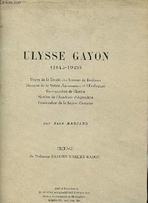 Seller image for Ulysse Gayon (1845-1929). for sale by Le-Livre