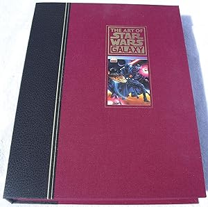 Bild des Verkufers fr Art of Star Wars Galaxy Signed & Numbered Deluxe Edition Limited to 1000 Hardcover w/ Traycase George Lucas Rare HC Underwood-Miller 1994 zum Verkauf von CollectibleEntertainment